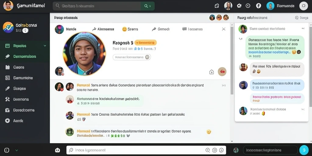 Tampilan awal yang memikat dan mudah dinavigasi.