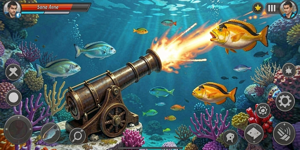 Tangkapan layar utama yang menunjukkan gameplay seru.