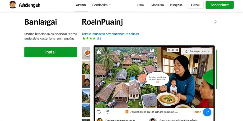 Screenshot menampilkan grafis yang memukau dalam AJR88.