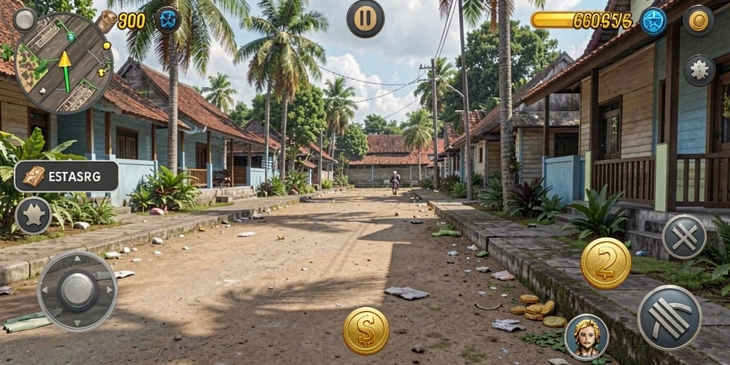 Tampilan awal yang memikat dan mudah dinavigasi.