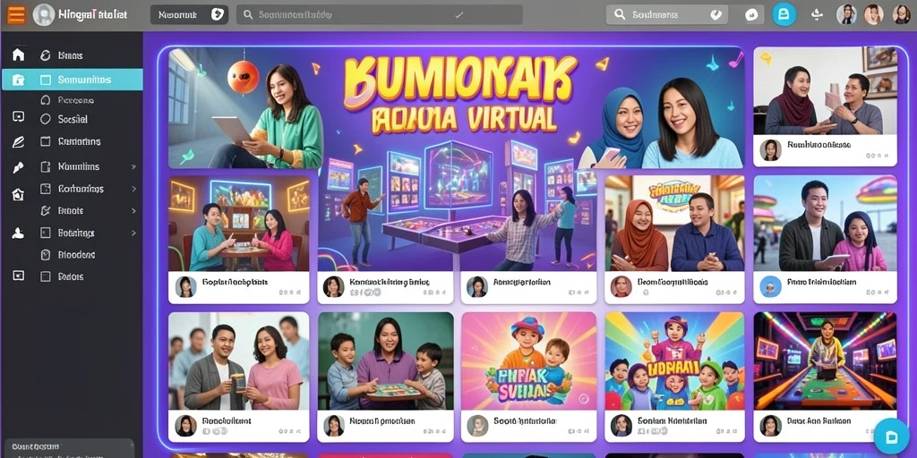 Tampilan antarmuka yang menarik dan mudah digunakan.