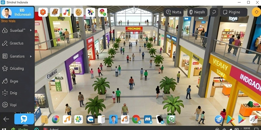 Tampilan antarmuka yang user-friendly dan menarik.