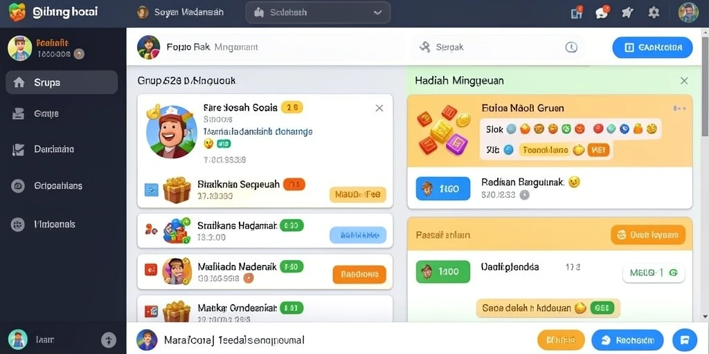 Tampilan antarmuka yang menarik dan mudah dinavigasi.