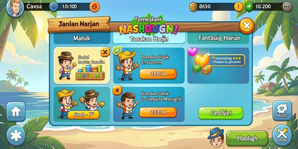 Tampilan antarmuka yang menarik dan mudah digunakan.