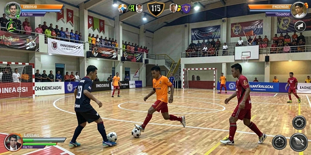 Screenshot menampilkan karakter pemain yang beraksi di dunia permainan.